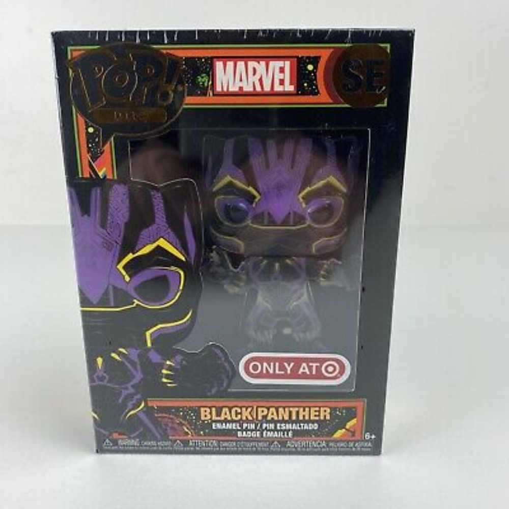 Black Panther Enamel Pin